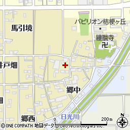 愛知県一宮市大和町福森郷中17周辺の地図