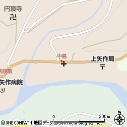 岐阜県恵那市上矢作町1854周辺の地図