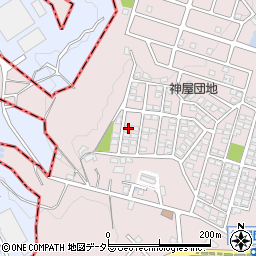 愛知県春日井市神屋町1398-15周辺の地図