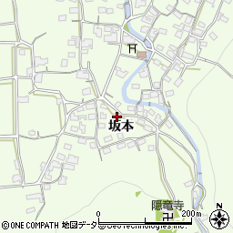 京都府綾部市高津町坂本19周辺の地図