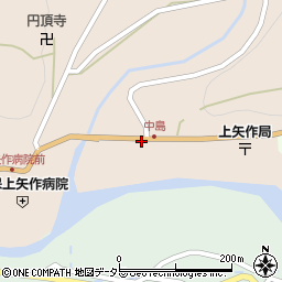 岐阜県恵那市上矢作町1855周辺の地図