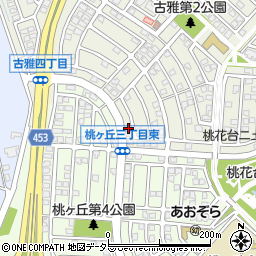 愛知県小牧市古雅3丁目14周辺の地図