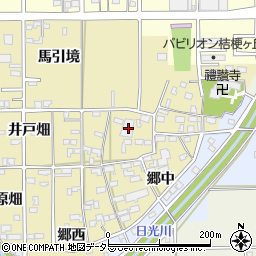 愛知県一宮市大和町福森郷中45周辺の地図