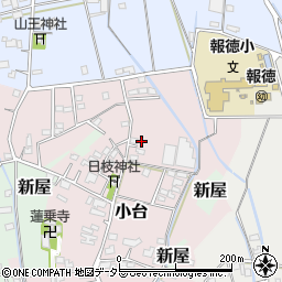 神奈川県小田原市小台103-5周辺の地図