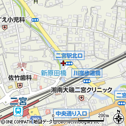 二宮町商店連合協同組合　おとしよりの暮らしの１１０番周辺の地図