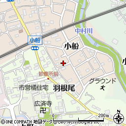神奈川県小田原市小船1127周辺の地図