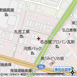 愛知県小牧市東田中1314周辺の地図