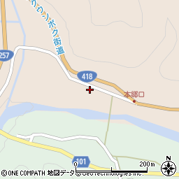 岐阜県恵那市上矢作町3101周辺の地図