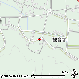 京都府福知山市観音寺89周辺の地図