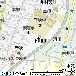 愛知県一宮市千秋町佐野高須2950-7周辺の地図