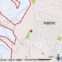 愛知県春日井市神屋町1398-12周辺の地図