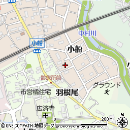 神奈川県小田原市小船1128周辺の地図