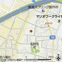 愛知県小牧市村中639周辺の地図