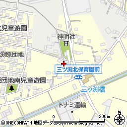 愛知県小牧市三ツ渕2317周辺の地図