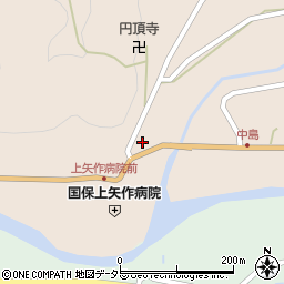 岐阜県恵那市上矢作町2933周辺の地図