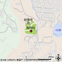 寿神社周辺の地図