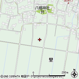 岐阜県安八郡輪之内町里859周辺の地図