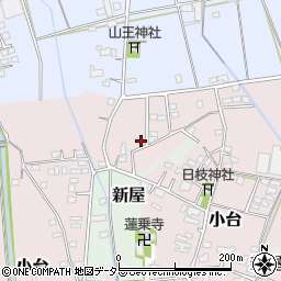 神奈川県小田原市小台212周辺の地図