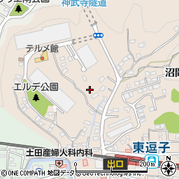 神奈川県逗子市沼間2丁目3-30周辺の地図
