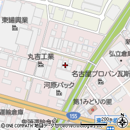 愛知県小牧市東田中1315周辺の地図