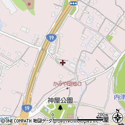 愛知県春日井市神屋町1344周辺の地図