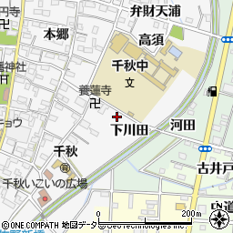 愛知県一宮市千秋町佐野高須2950-4周辺の地図