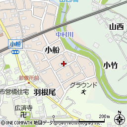 神奈川県小田原市小船1098周辺の地図