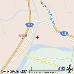 岐阜県恵那市上矢作町3166周辺の地図