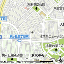 愛知県小牧市古雅3丁目9周辺の地図