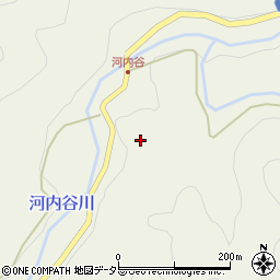 京都府南丹市美山町河内谷段上周辺の地図