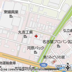 愛知県小牧市東田中1316周辺の地図