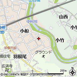 神奈川県小田原市小船1057周辺の地図