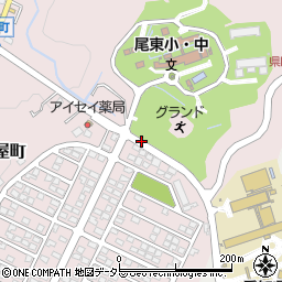愛知学園前周辺の地図