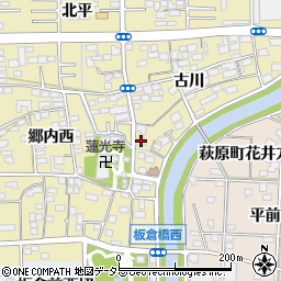 愛知県一宮市三条古川41周辺の地図
