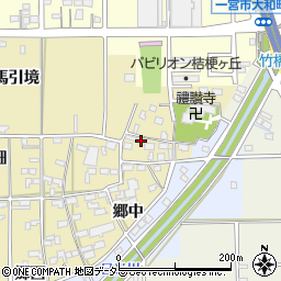 愛知県一宮市大和町福森郷11周辺の地図