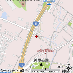 愛知県春日井市神屋町1340周辺の地図