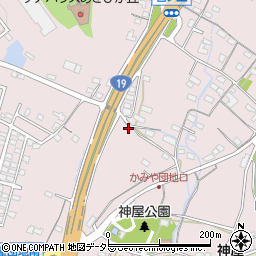 愛知県春日井市神屋町1340周辺の地図