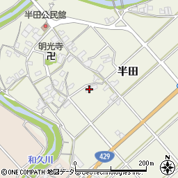 京都府福知山市半田716周辺の地図