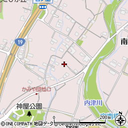 愛知県春日井市神屋町1003周辺の地図