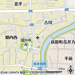 愛知県一宮市三条古川1802周辺の地図