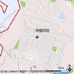 愛知県春日井市神屋町1398-54周辺の地図