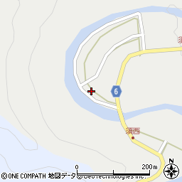 兵庫県養父市大屋町須西107周辺の地図