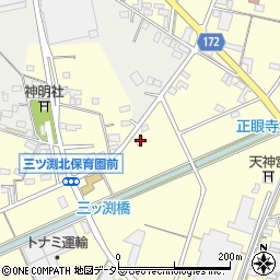 愛知県小牧市三ツ渕2074周辺の地図