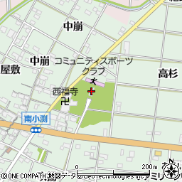 小淵天神社周辺の地図