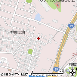 愛知県春日井市神屋町1422-1周辺の地図