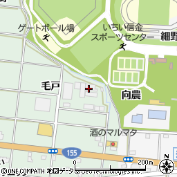 愛知県一宮市南小渕毛戸周辺の地図