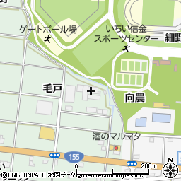愛知県一宮市南小渕（毛戸）周辺の地図