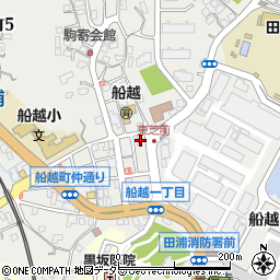 Ｄパーキング横須賀市船越町１丁目第１駐車場周辺の地図