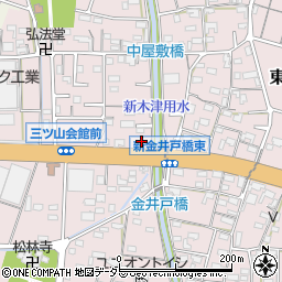 愛知県小牧市東田中262周辺の地図