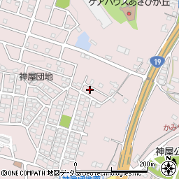 愛知県春日井市神屋町1412-16周辺の地図